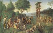 Lorenzo Costa The Reign of Comus (mk05) Spain oil painting artist